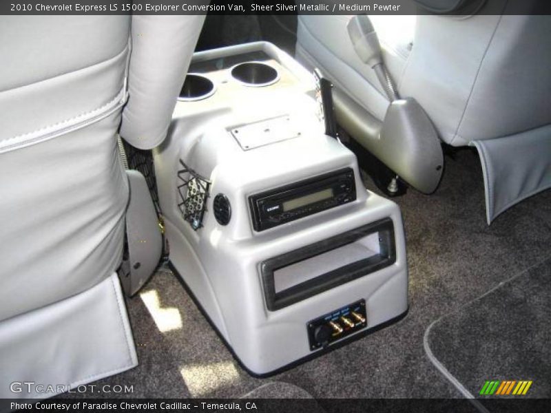 Sheer Silver Metallic / Medium Pewter 2010 Chevrolet Express LS 1500 Explorer Conversion Van