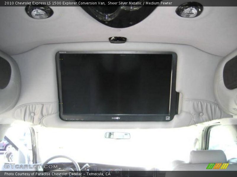 Sheer Silver Metallic / Medium Pewter 2010 Chevrolet Express LS 1500 Explorer Conversion Van