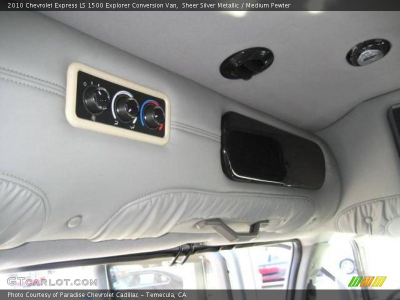 Sheer Silver Metallic / Medium Pewter 2010 Chevrolet Express LS 1500 Explorer Conversion Van