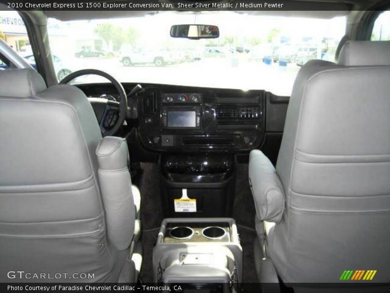 Sheer Silver Metallic / Medium Pewter 2010 Chevrolet Express LS 1500 Explorer Conversion Van