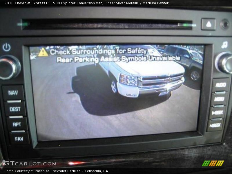 Sheer Silver Metallic / Medium Pewter 2010 Chevrolet Express LS 1500 Explorer Conversion Van