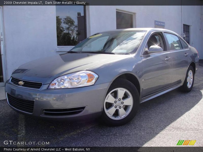 Dark Silver Metallic / Ebony 2009 Chevrolet Impala LT