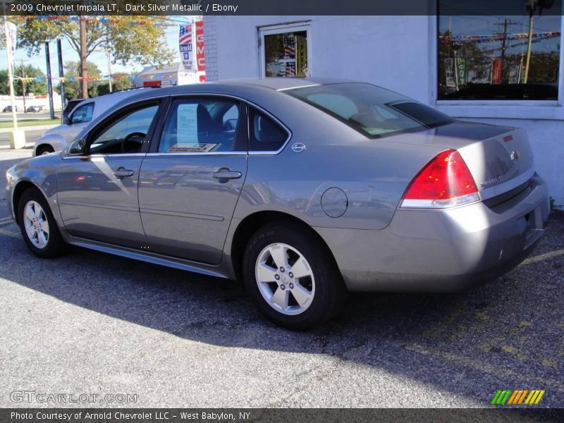 Dark Silver Metallic / Ebony 2009 Chevrolet Impala LT