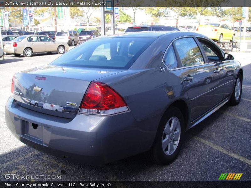 Dark Silver Metallic / Ebony 2009 Chevrolet Impala LT