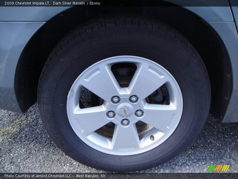 Dark Silver Metallic / Ebony 2009 Chevrolet Impala LT