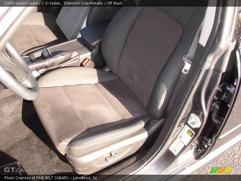 Diamond Gray Metallic / Off Black 2009 Subaru Legacy 2.5i Sedan