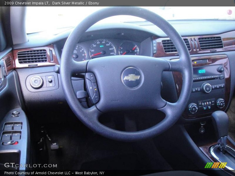 Dark Silver Metallic / Ebony 2009 Chevrolet Impala LT