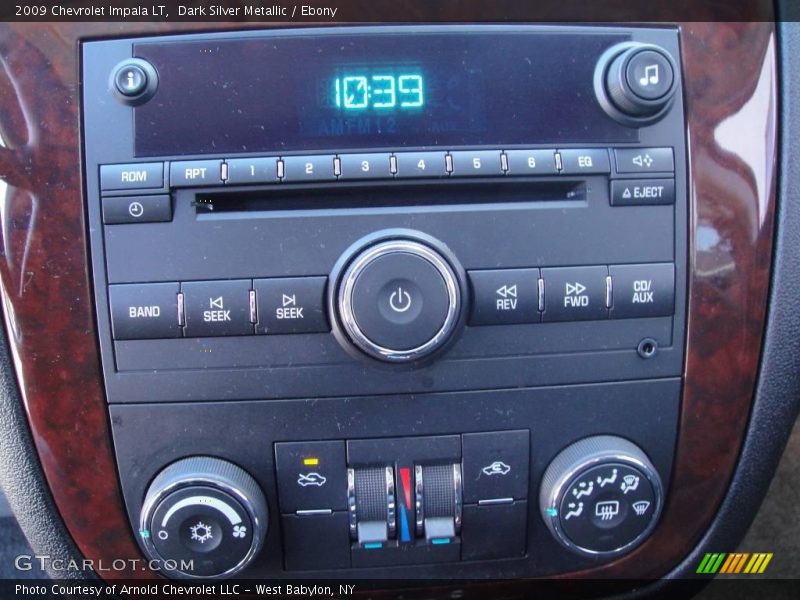 Dark Silver Metallic / Ebony 2009 Chevrolet Impala LT