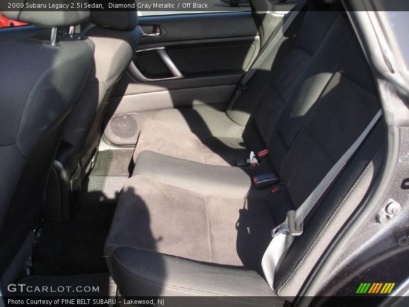 Diamond Gray Metallic / Off Black 2009 Subaru Legacy 2.5i Sedan