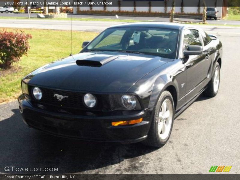 Black / Dark Charcoal 2007 Ford Mustang GT Deluxe Coupe