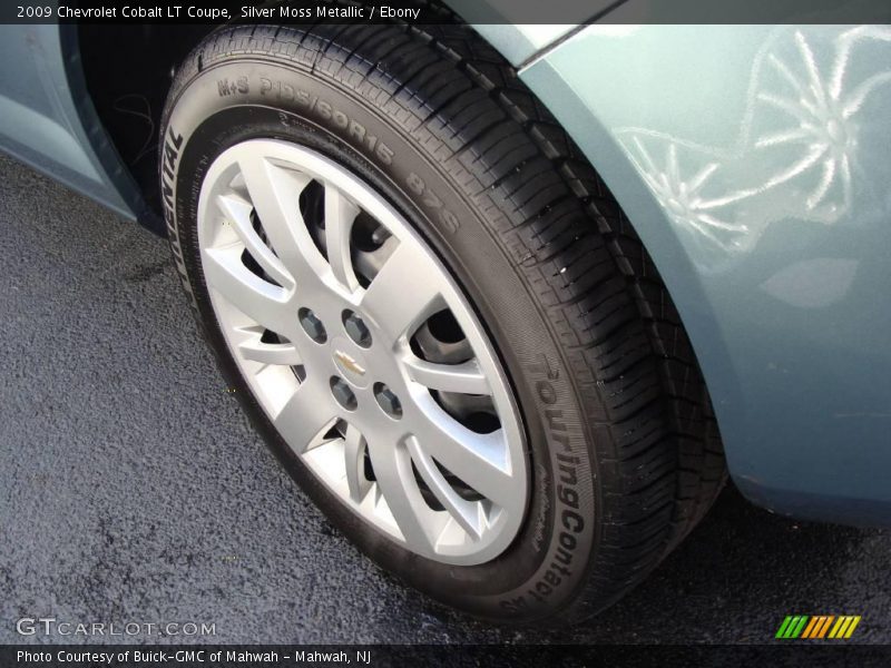 Silver Moss Metallic / Ebony 2009 Chevrolet Cobalt LT Coupe