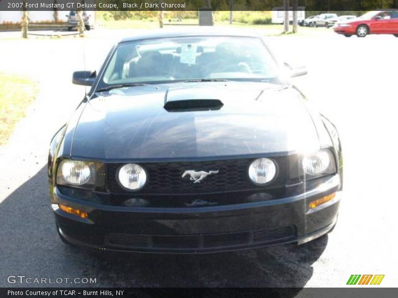 Black / Dark Charcoal 2007 Ford Mustang GT Deluxe Coupe