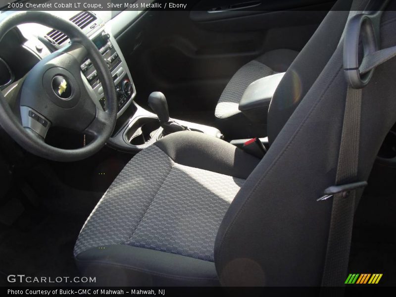 Silver Moss Metallic / Ebony 2009 Chevrolet Cobalt LT Coupe