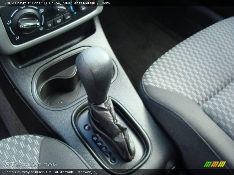 Silver Moss Metallic / Ebony 2009 Chevrolet Cobalt LT Coupe
