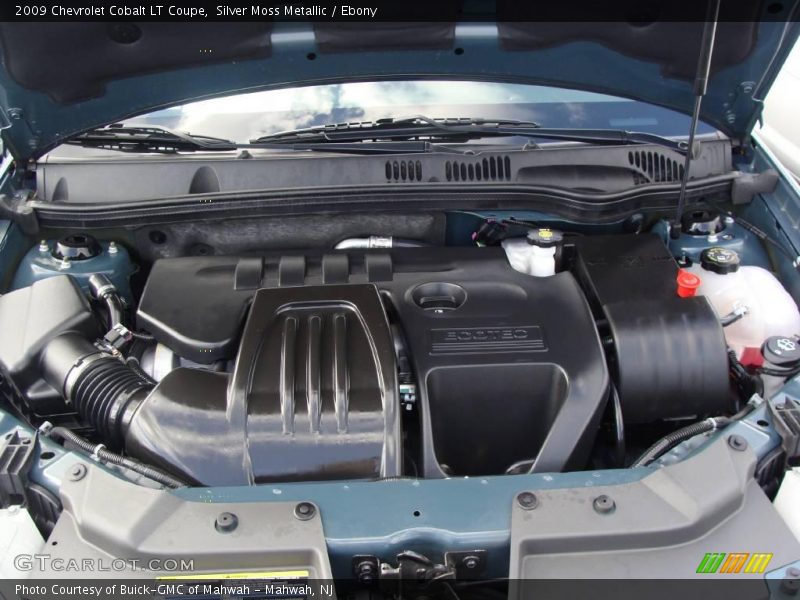 Silver Moss Metallic / Ebony 2009 Chevrolet Cobalt LT Coupe