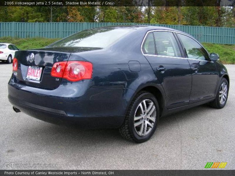 Shadow Blue Metallic / Grey 2006 Volkswagen Jetta 2.5 Sedan