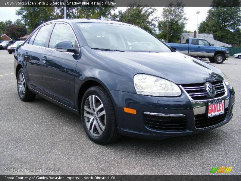 Shadow Blue Metallic / Grey 2006 Volkswagen Jetta 2.5 Sedan