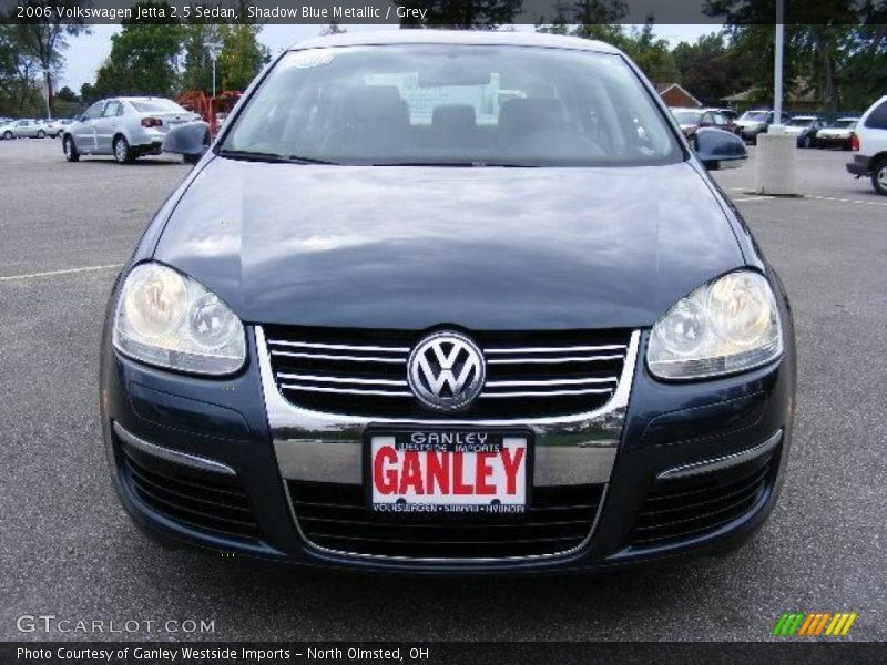 Shadow Blue Metallic / Grey 2006 Volkswagen Jetta 2.5 Sedan