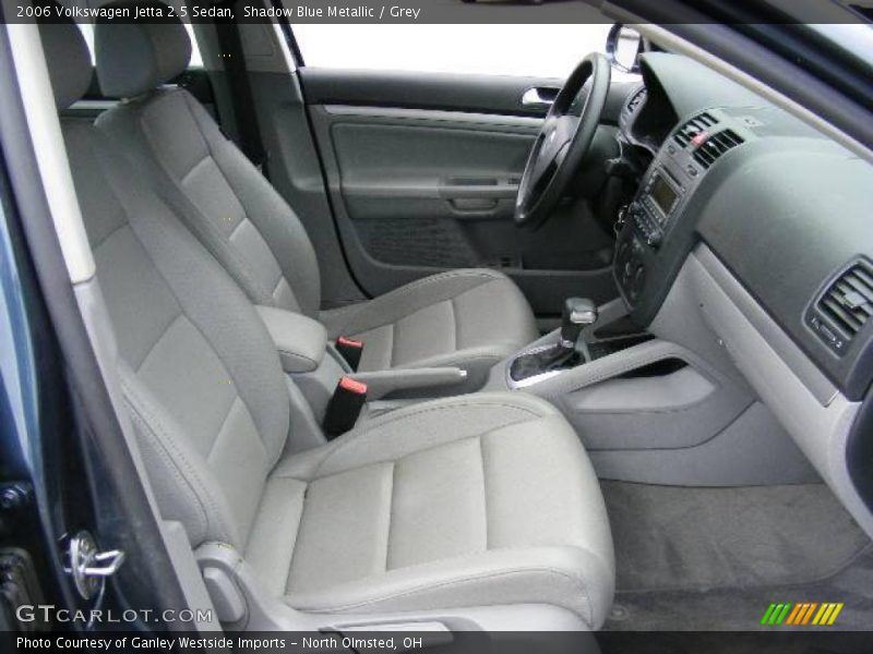 Shadow Blue Metallic / Grey 2006 Volkswagen Jetta 2.5 Sedan