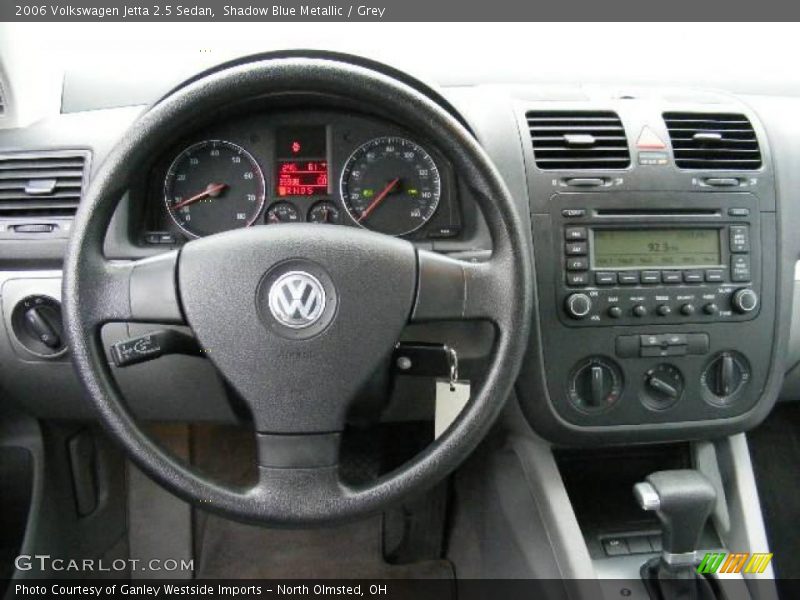 Shadow Blue Metallic / Grey 2006 Volkswagen Jetta 2.5 Sedan