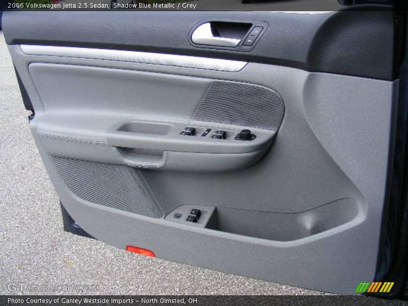 Shadow Blue Metallic / Grey 2006 Volkswagen Jetta 2.5 Sedan