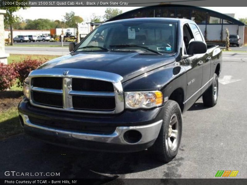 Black / Dark Slate Gray 2004 Dodge Ram 1500 SLT Quad Cab 4x4