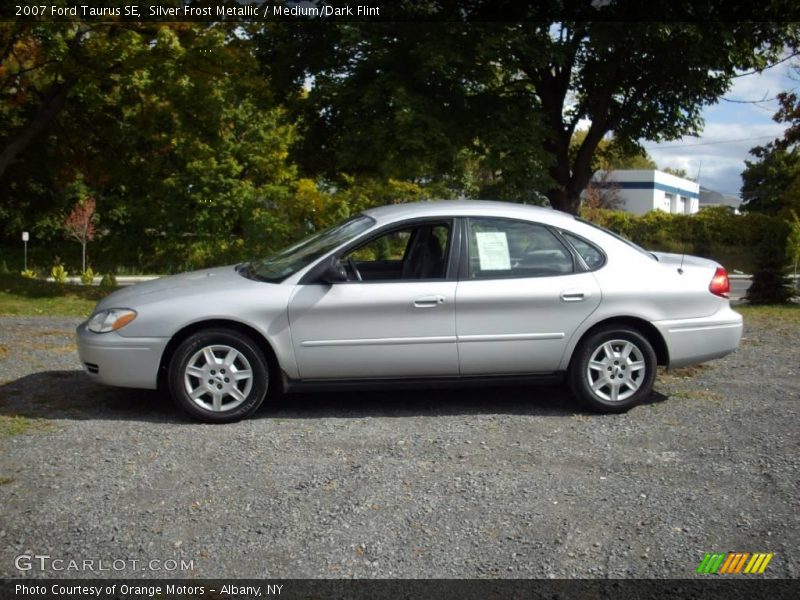 Silver Frost Metallic / Medium/Dark Flint 2007 Ford Taurus SE