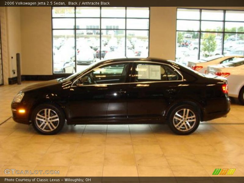 Black / Anthracite Black 2006 Volkswagen Jetta 2.5 Sedan