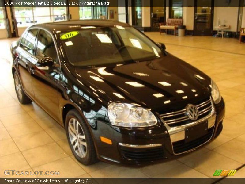 Black / Anthracite Black 2006 Volkswagen Jetta 2.5 Sedan