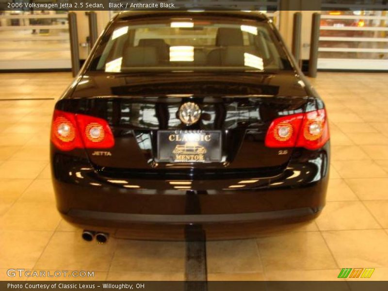 Black / Anthracite Black 2006 Volkswagen Jetta 2.5 Sedan
