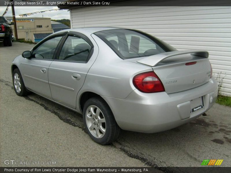 Bright Silver Metallic / Dark Slate Gray 2005 Dodge Neon SXT