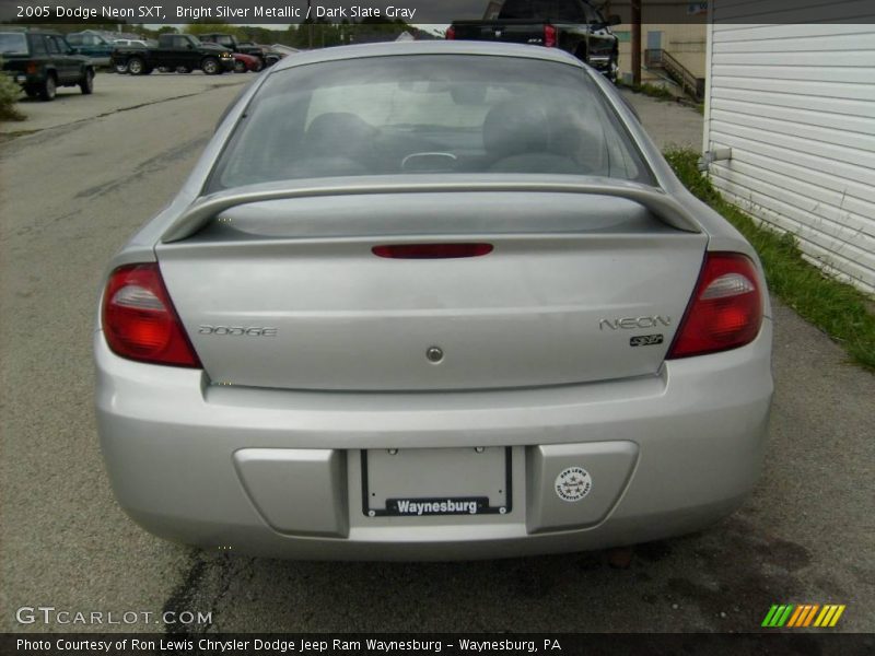 Bright Silver Metallic / Dark Slate Gray 2005 Dodge Neon SXT