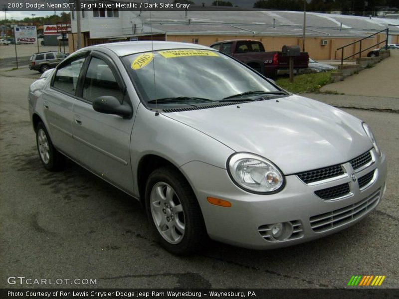 Bright Silver Metallic / Dark Slate Gray 2005 Dodge Neon SXT