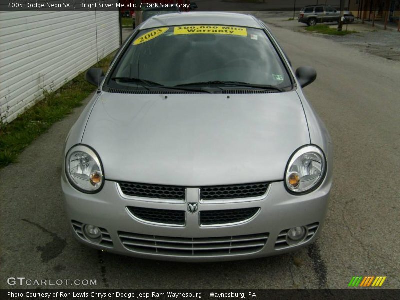 Bright Silver Metallic / Dark Slate Gray 2005 Dodge Neon SXT