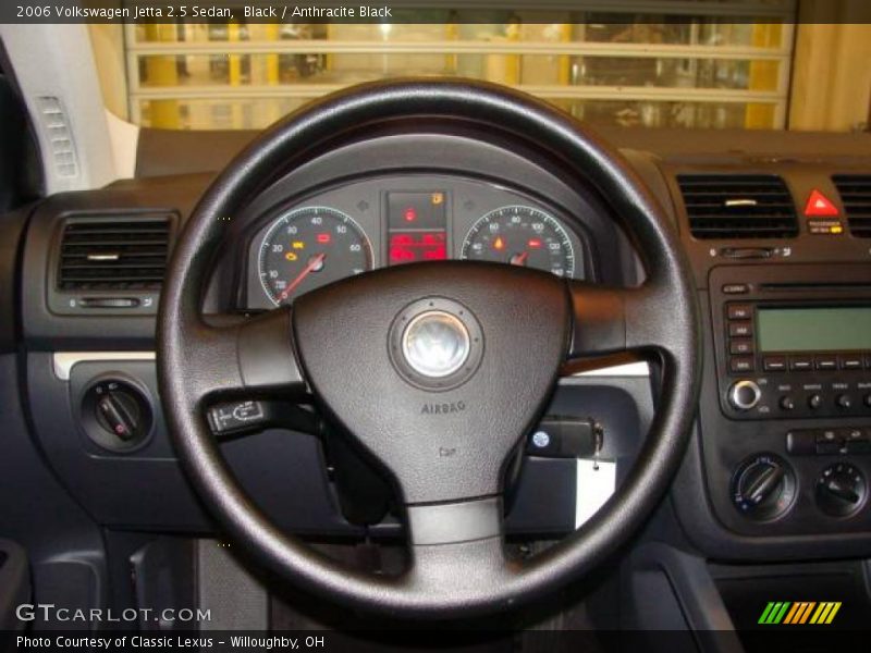 Black / Anthracite Black 2006 Volkswagen Jetta 2.5 Sedan