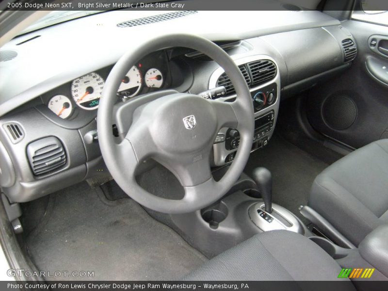 Bright Silver Metallic / Dark Slate Gray 2005 Dodge Neon SXT