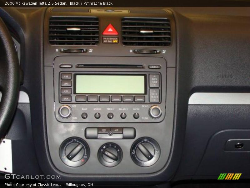 Black / Anthracite Black 2006 Volkswagen Jetta 2.5 Sedan