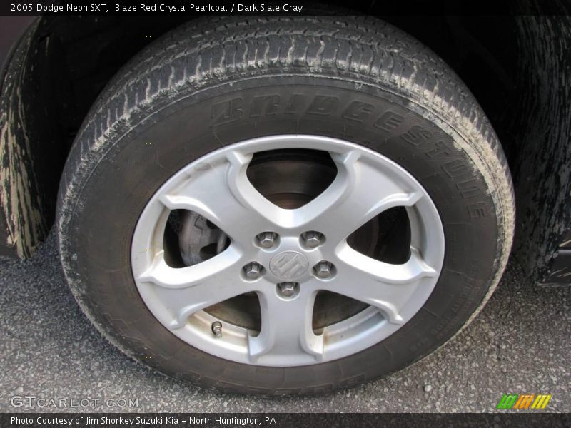 Blaze Red Crystal Pearlcoat / Dark Slate Gray 2005 Dodge Neon SXT