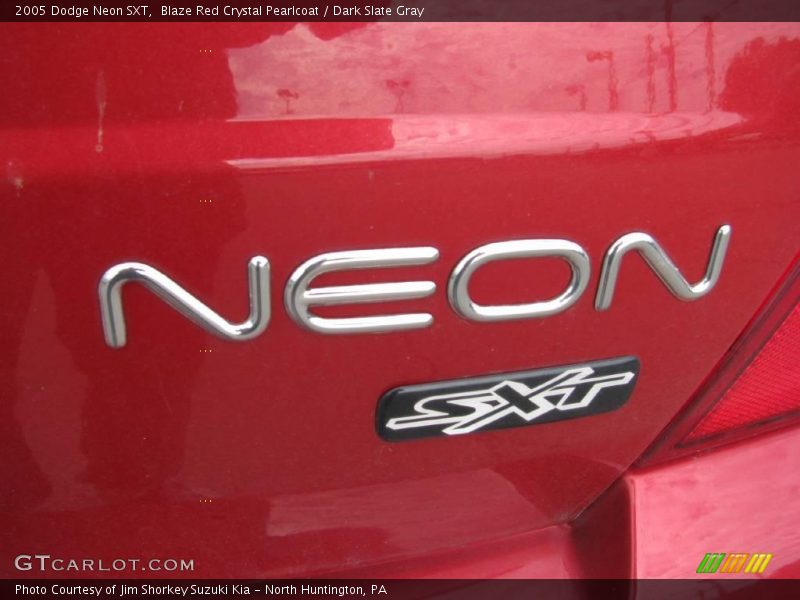 Blaze Red Crystal Pearlcoat / Dark Slate Gray 2005 Dodge Neon SXT