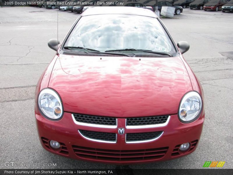 Blaze Red Crystal Pearlcoat / Dark Slate Gray 2005 Dodge Neon SXT