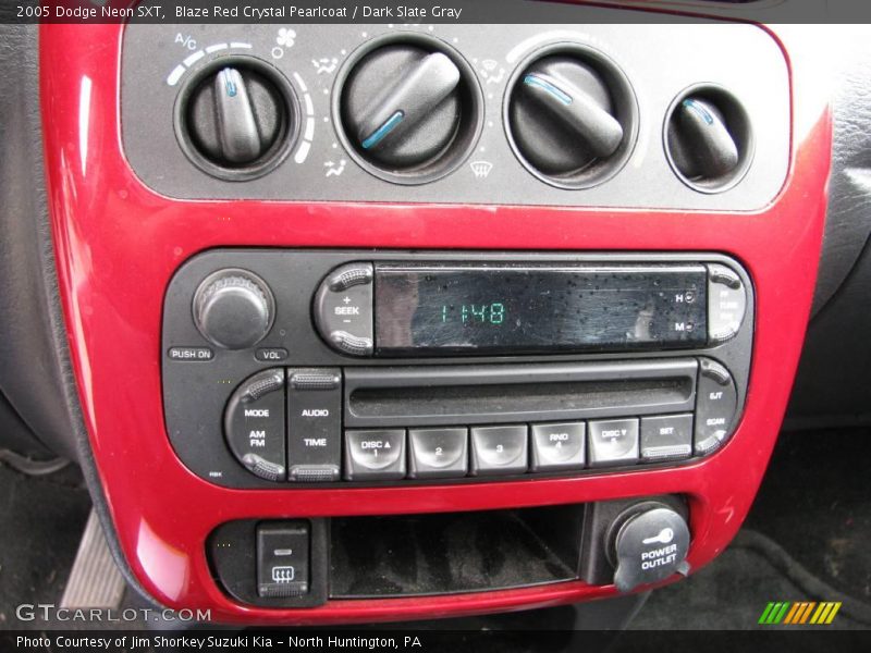 Blaze Red Crystal Pearlcoat / Dark Slate Gray 2005 Dodge Neon SXT