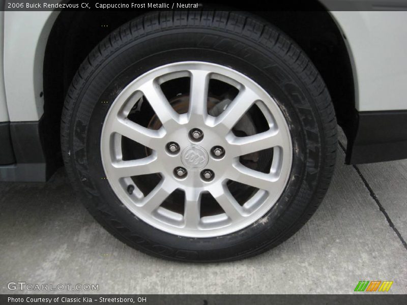 Cappuccino Frost Metallic / Neutral 2006 Buick Rendezvous CX