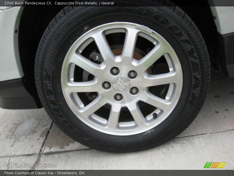 Cappuccino Frost Metallic / Neutral 2006 Buick Rendezvous CX