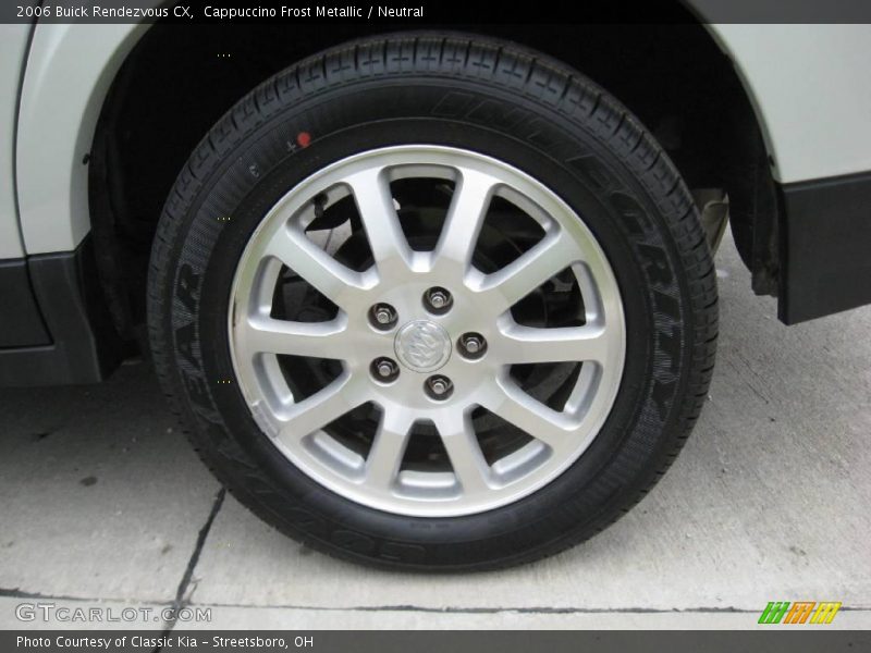 Cappuccino Frost Metallic / Neutral 2006 Buick Rendezvous CX
