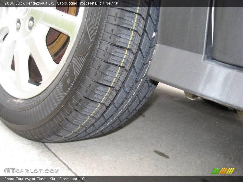 Cappuccino Frost Metallic / Neutral 2006 Buick Rendezvous CX