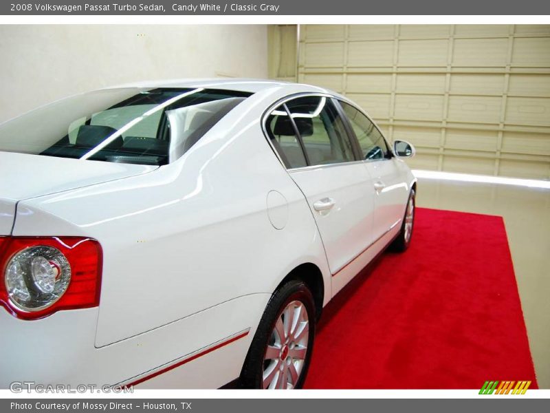 Candy White / Classic Gray 2008 Volkswagen Passat Turbo Sedan