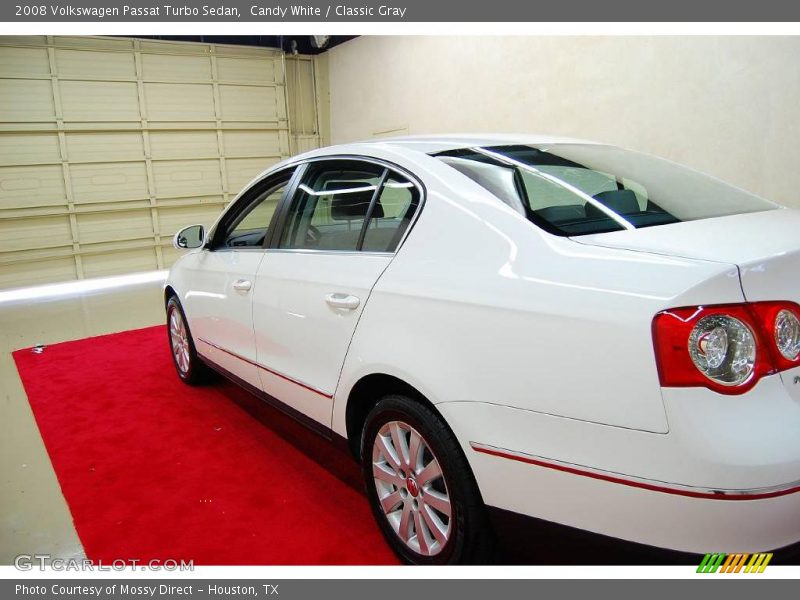 Candy White / Classic Gray 2008 Volkswagen Passat Turbo Sedan