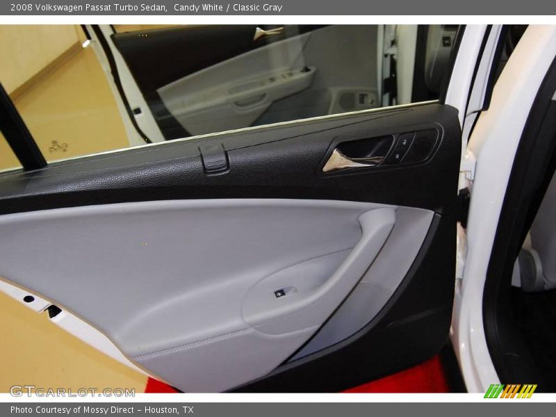 Candy White / Classic Gray 2008 Volkswagen Passat Turbo Sedan