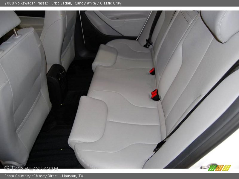 Candy White / Classic Gray 2008 Volkswagen Passat Turbo Sedan