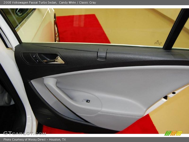Candy White / Classic Gray 2008 Volkswagen Passat Turbo Sedan